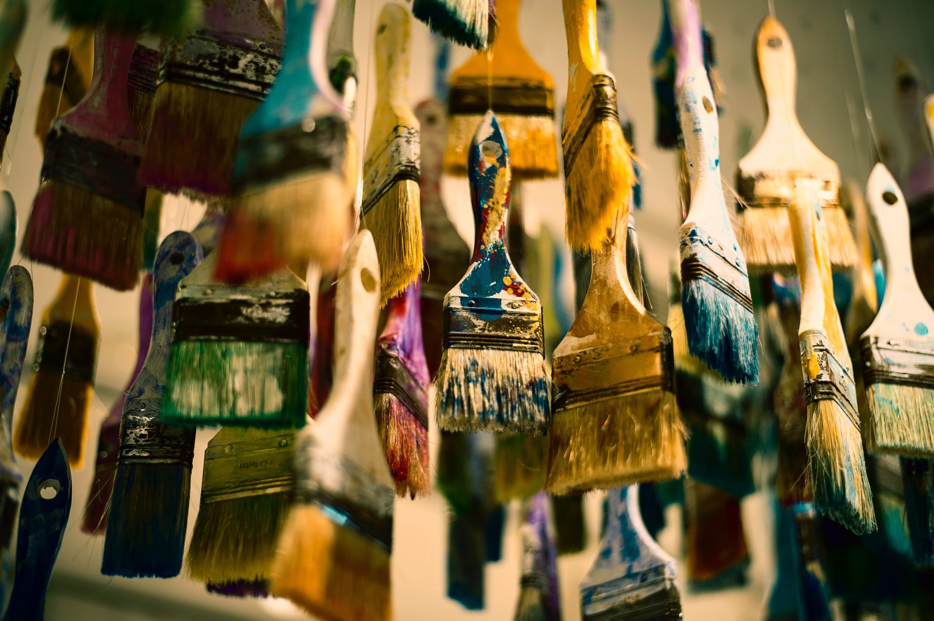 nettoyage outils peinture pinceau rouleau