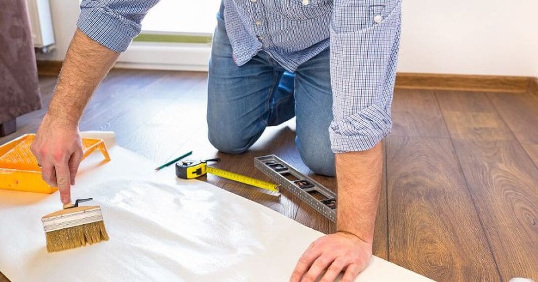 application papier intisse murs