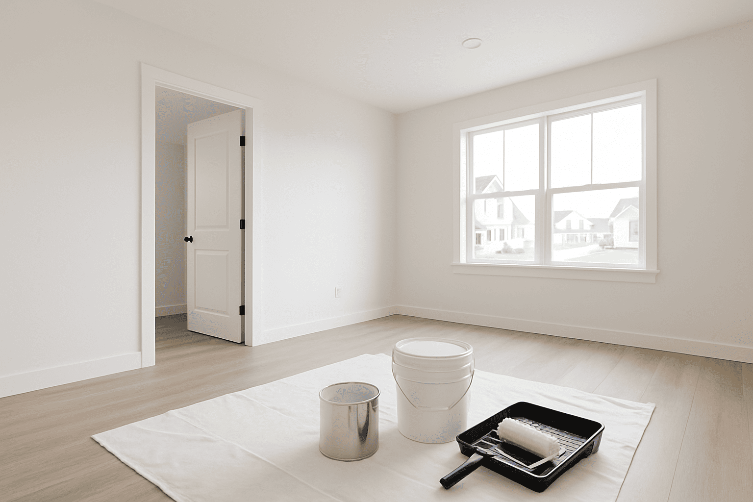 kit peinture maison neuve