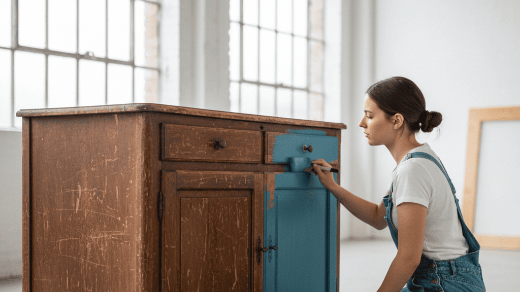 relooking peinture meuble ancien bois